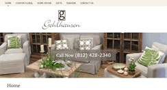 Desktop Screenshot of gehlhausenfloral.com